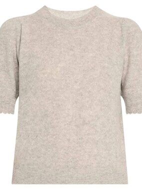 FRAME EUC Cashmere Puff Sleeved Sweater